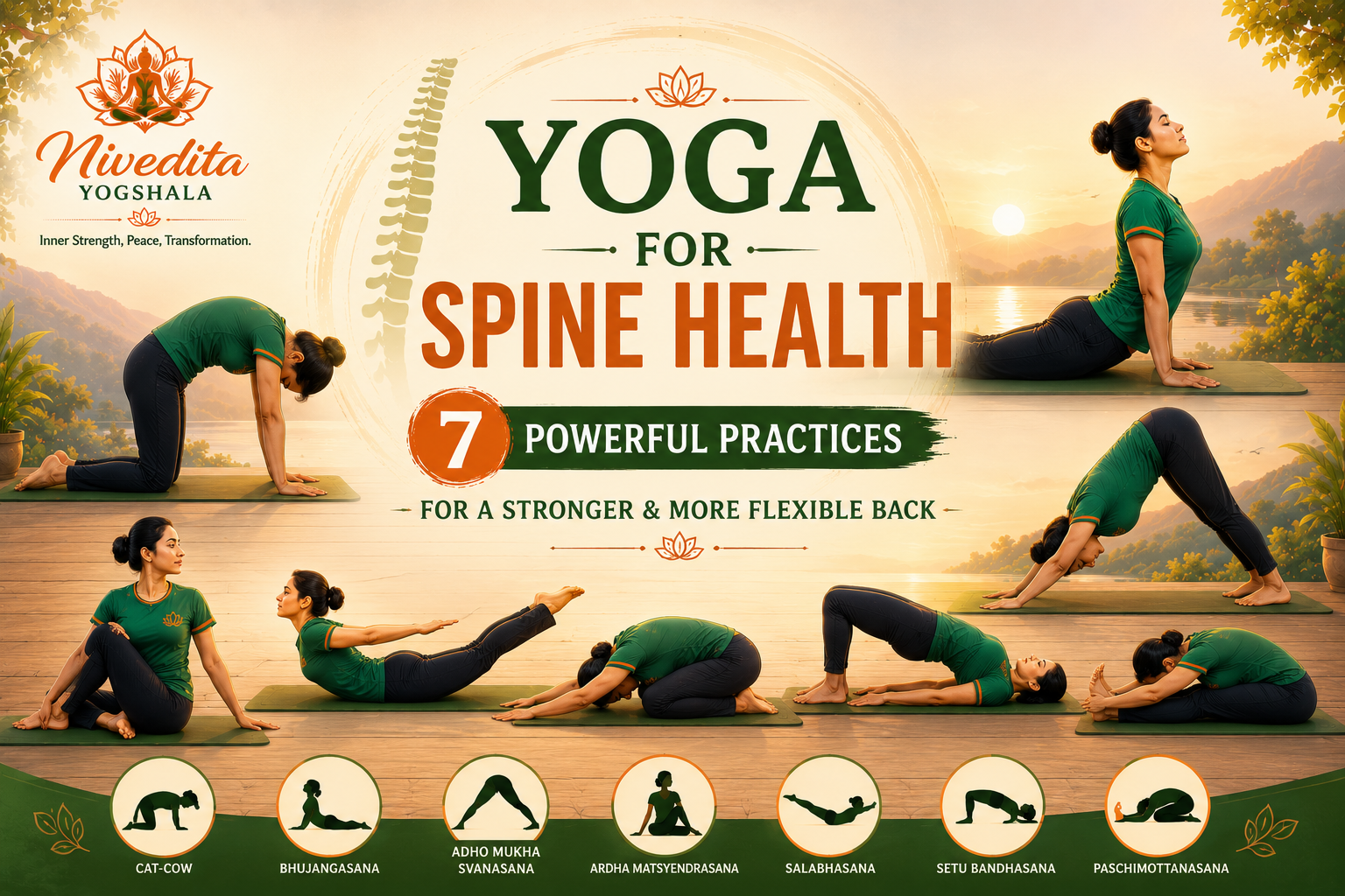 Yoga for Spine Health: 7 Powerful Practices for a Stronger and More Flexible Back