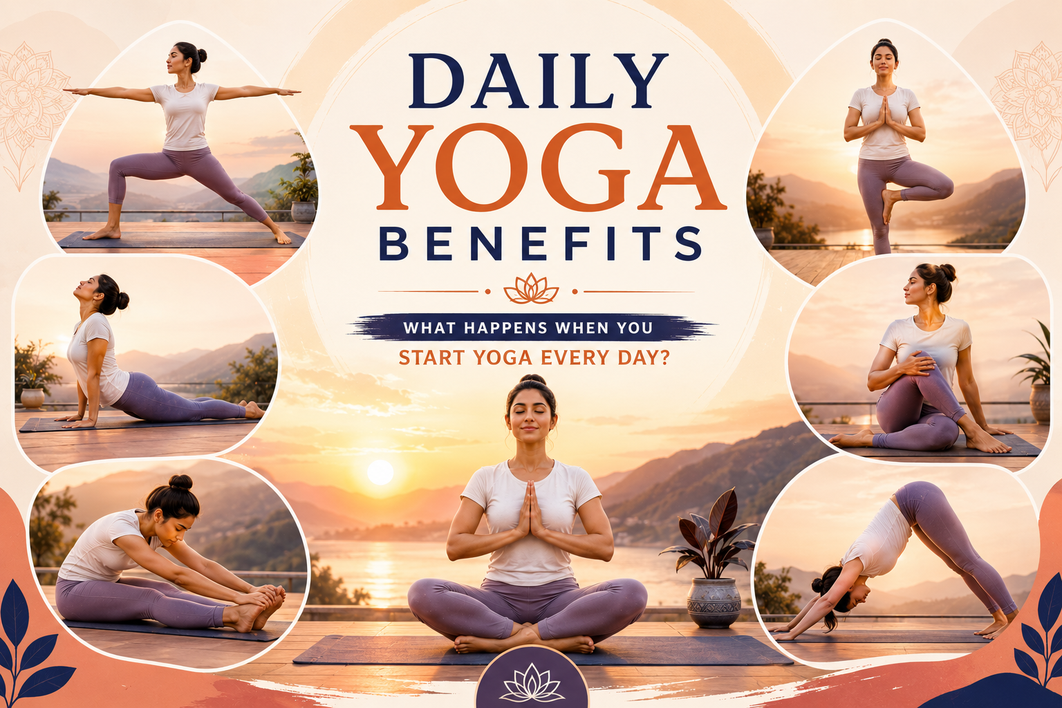 Daily Yoga Benefits for body mind and spiritual wellness
