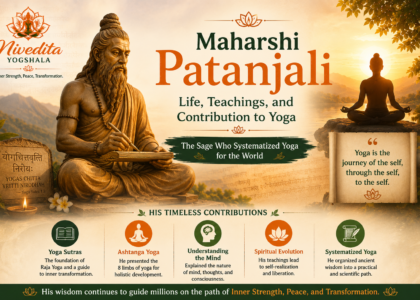 Maharshi Patanjali teaching Yoga Sutras and classical yoga philosophy