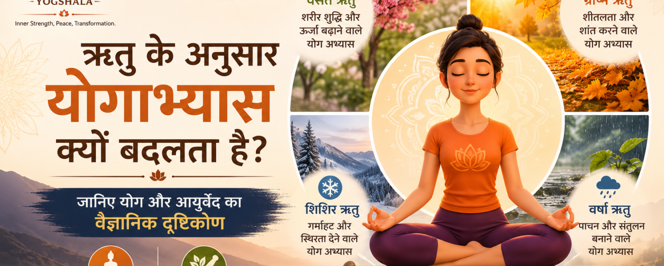 ऋतु के अनुसार योगाभ्यास करते हुए साधक