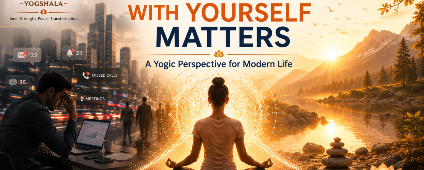 Reconnect with Yourself through yoga, meditation, and inner peace