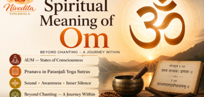 Spiritual Meaning of Om – AUM, Pranava, consciousness and inner silence in yoga philosophy